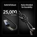 BENFEI | USB Printer Cable 6.6FT 2 Meter | 000405grey-2M