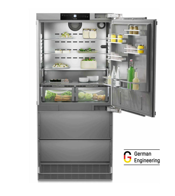 LIEBHERR | Integrated Fridge -Freezer , Bio Fresh , No Frost 402Ltrs | ECBNE 8870-20 001