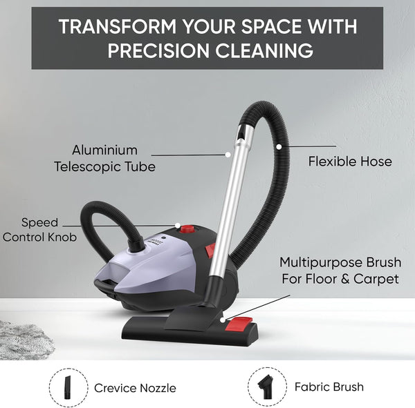 NIKAI | Vacuum Cleaner with High Suction Power 2000W | NVC9260A1