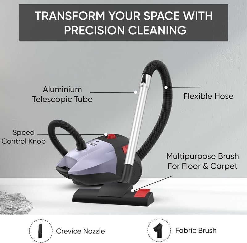 NIKAI | Vacuum Cleaner with High Suction Power 2000W | NVC9260A1