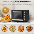 NIKAI |  Electric Oven 65Ltrs 2200W Black | Nt6500Src2