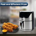 NIKAI | 6Ltrs Digital Air Fryer 1800W Silver | NAF688DS