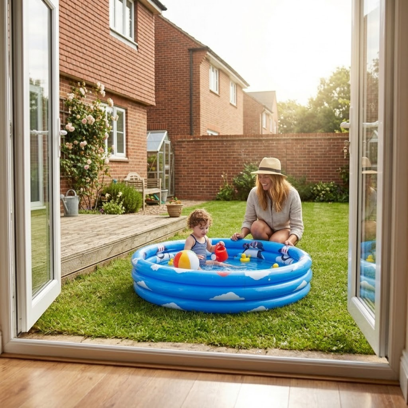 JILONG | Color Appear Animal 3-Ring Pool | 51231