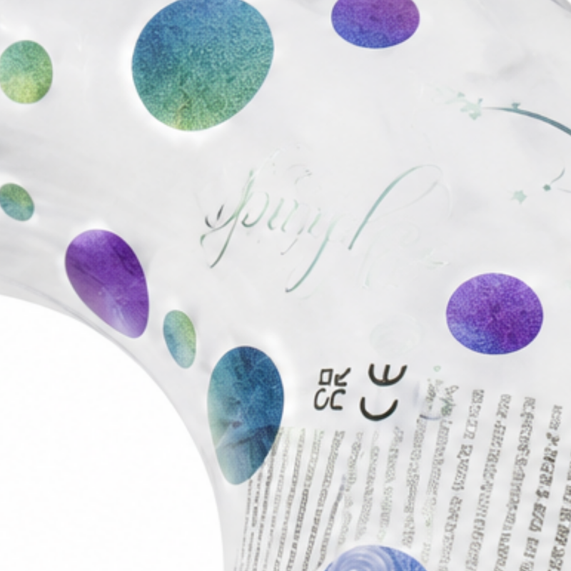 JILONG | Printed Glitter Swim Tube | 35169