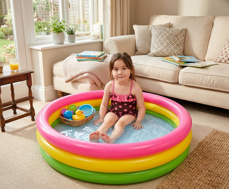 JILONG | Colorful 3-ring pool | 17218