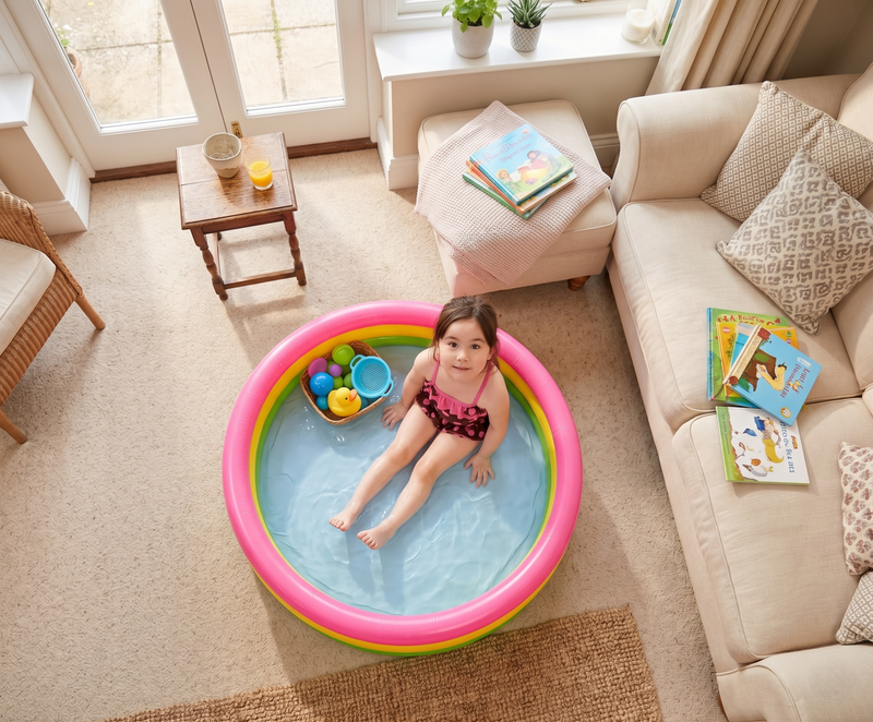 JILONG | Colorful 3-ring pool | 17218