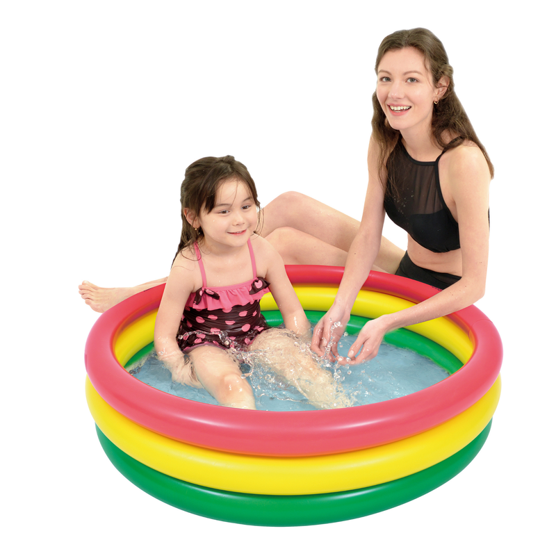 JILONG | Colorful 3-ring pool | 17218