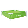 JILONG | Kids Frame Pool(Green)-122cmX122cmX33cm | 17256
