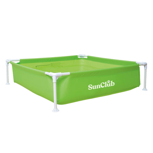 JILONG | Kids Frame Pool(Green)-122cmX122cmX33cm | 17256