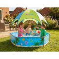 JILONG | Canopy Spray Play Pool (Seaside Scenery Print)-240cmX51cm | 12350