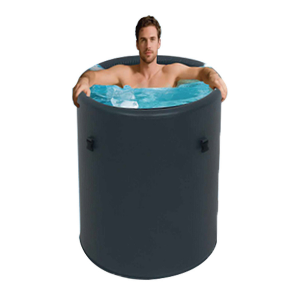 JILONG | Black Drop Stitch Ice Bath Tub | 14242