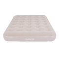 JILONG | Double Sand Whisper CloudCoil Flocked Air Mattress with ZenCharge Pump | 24597