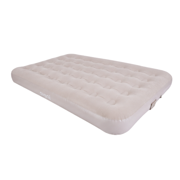 JILONG | Double Sand Whisper CloudCoil Flocked Air Mattress with ZenCharge Pump | 24597