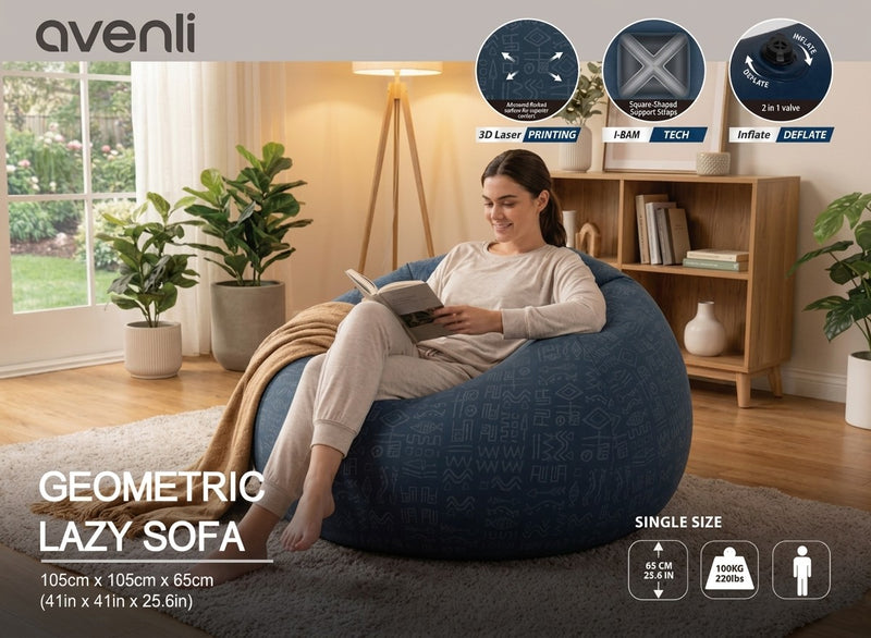 JILONG | Geometric Lazy Sofa | 22401