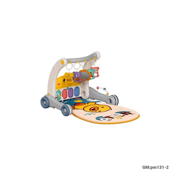 multi-functional 2in1 baby play mat & walker with piano pm131-2 - view 5