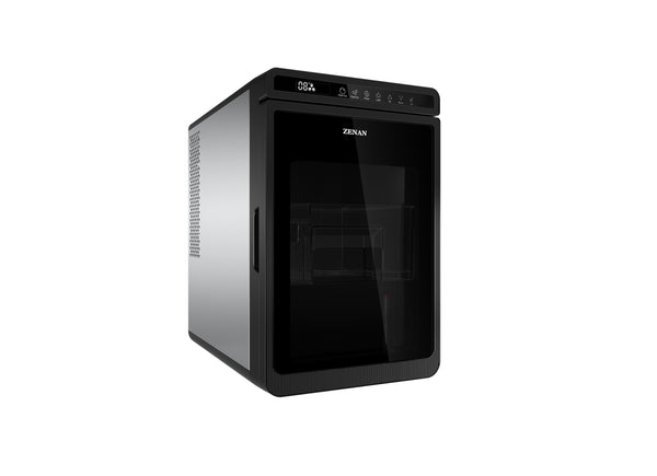 ZENAN | Spherical Shaped Icemaker Black Transperant Window | ZIM-255BQ