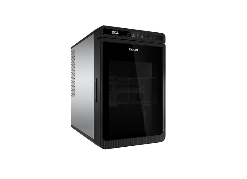 ZENAN | Spherical Shaped Icemaker Black Transperant Window | ZIM-255BQ