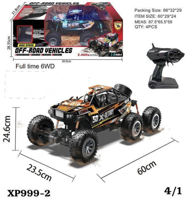18 Scale Rc Alloy Car Orange | GLT005