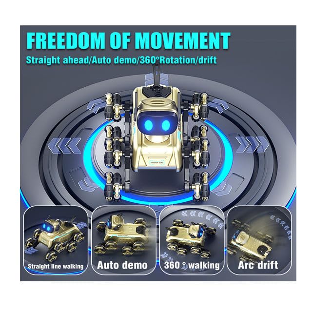Remote Control Stunt Robot Dog Toy | GLT017