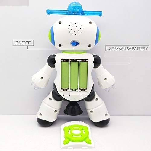 Dancing Robot With Music, 3D Flashing | GLT019