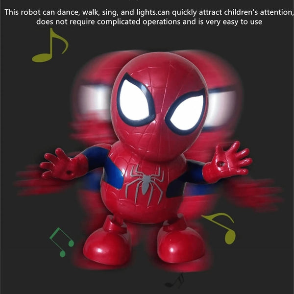 Dancing Spider-Man Toy With Lights & Music For Kids | GLT021