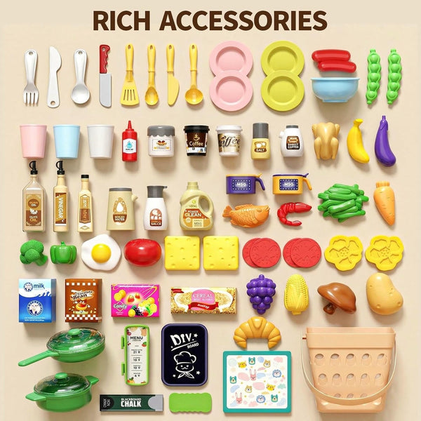 Kitchen Toy Set 63Ps for kids | GLT028