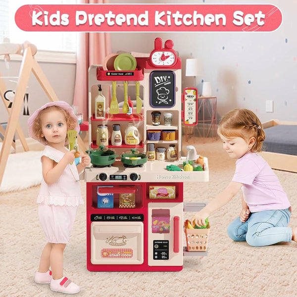 Kids Kitchen Playset Set 63Pcs | GLT029