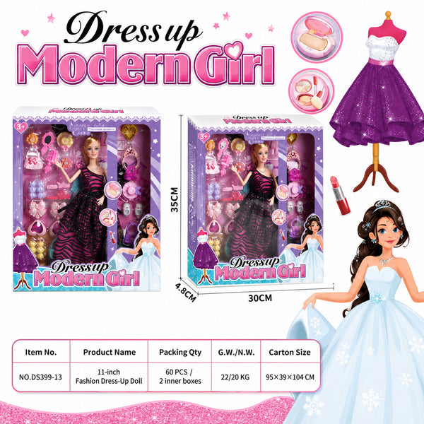 11-Joint Fashion Barbie Doll | GLT030
