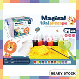 Magic Water Large Storage Box Playset (29 Pcs) - Stem Science Diy Educational Pretend Play Toy | GLT031