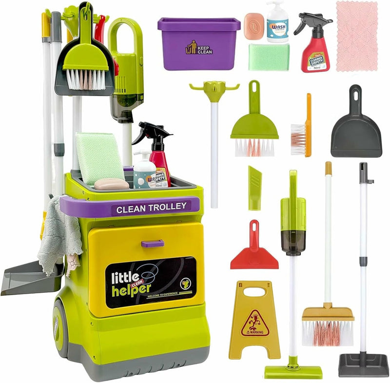 Cleaning Cart Playset (Non-Electric)_2 | GLT037