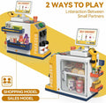 Mini Supermarket Counter Playset  (With Light & Sound, 2X Aa Batteries Not Included) (Gcc) | GLT039