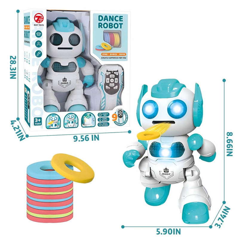 Robot With Shooting Discs Dancing & Music for Kids | GLT046