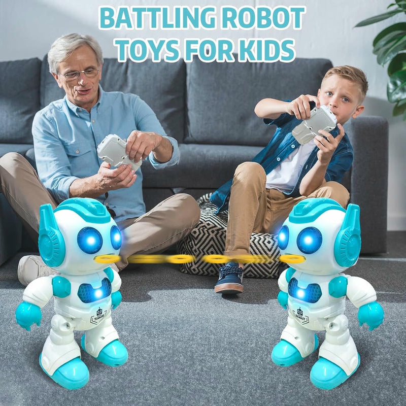 Robot With Shooting Discs Dancing & Music for Kids | GLT046