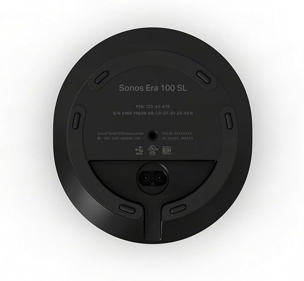 SONOS | Era 100 SL Black Speaker | E10SLUK1BLK