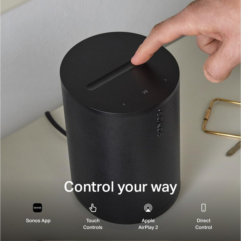 SONOS | Era 100 SL Black Speaker | E10SLUK1BLK