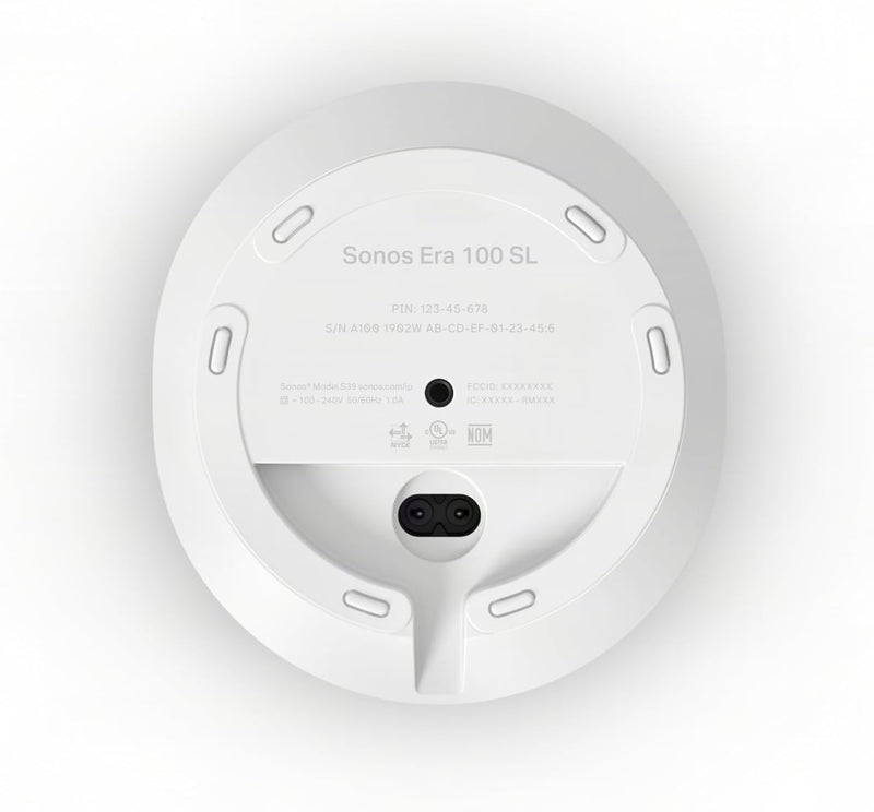 SONOS| Era 100 SL White Speaker | E10SLUK1
