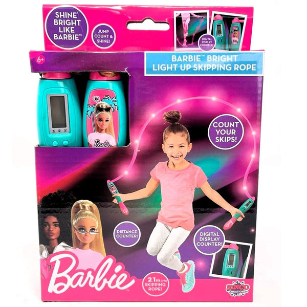 BARBIE | Bright Light Up Skipping Rope | BRB202302 