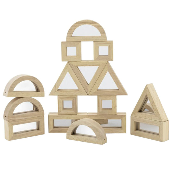 VIGA | Large Mirror Blocks 16pcs Set | 44564