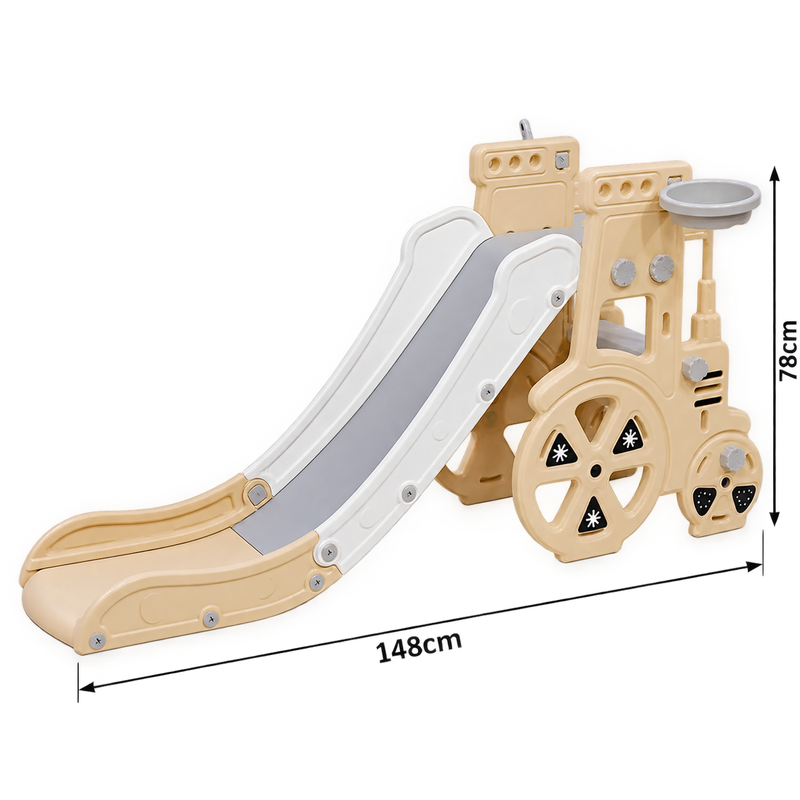 Colourful Toys Slide Train for Kids 18-36M | GM pl256-2