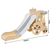 Colourful Toys Slide Train for Kids 18-36M | GM pl256-2
