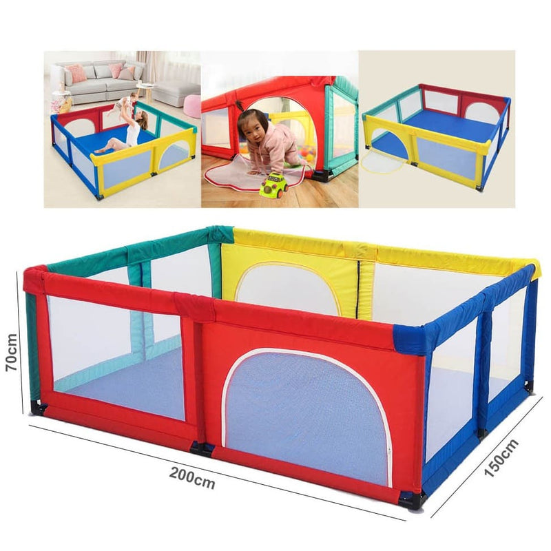 Multicolor Baby Playpen | PP237-2