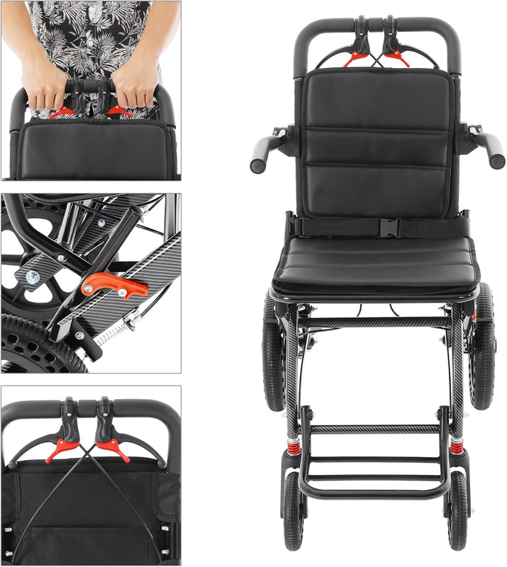 Manual Wheelchair Aluminium Folding Frame