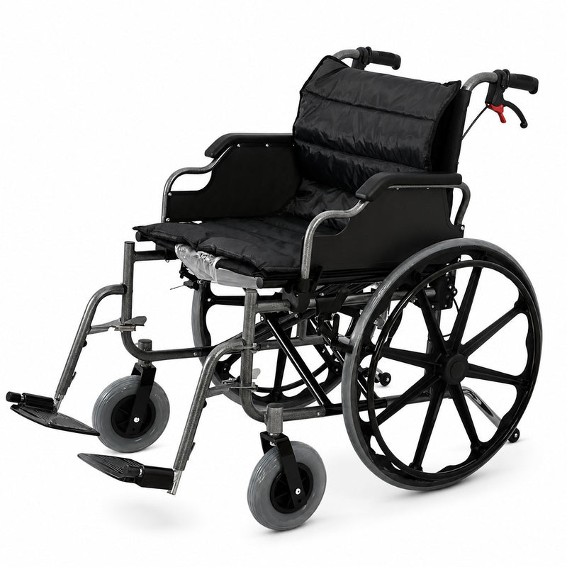 Manual Wheelchair Heavy-Duty Steel Frame — buy in Qatar at MenaHub
