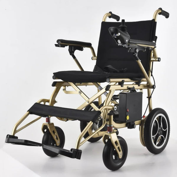 Foldable Electric Wheelchair Gold 120Kg | 76002