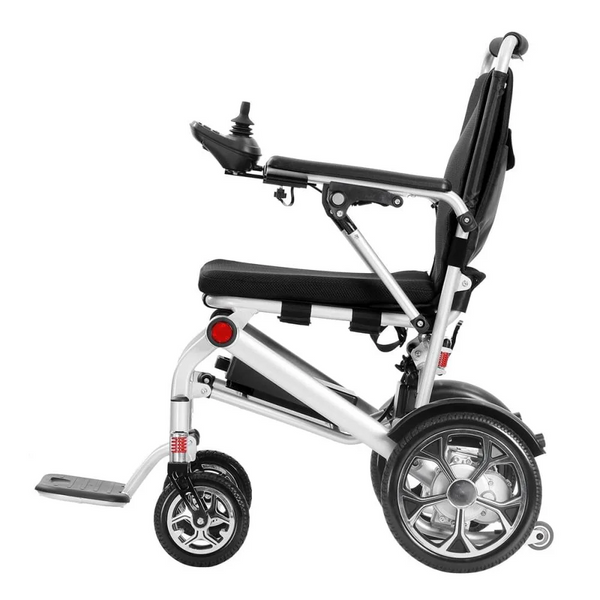 Foldable Electric Wheelchair Black/Grey 120Kg | 76003