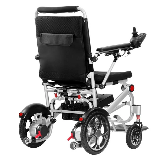 Foldable Electric Wheelchair Black/Grey 120Kg | 76003
