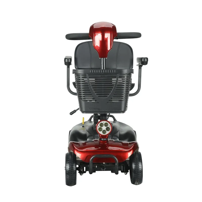 Four-Wheel Electric Wheelchair Red 200Kg | 001
