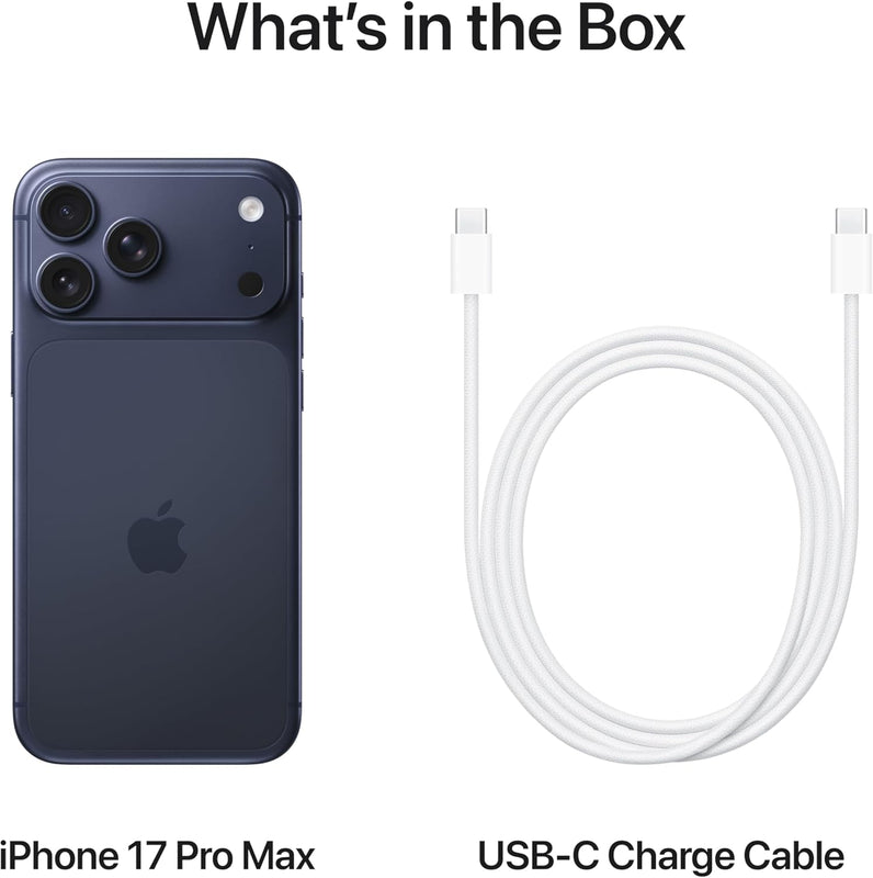 APPLE | Iphone 17 Pro Max 5G Smartphone 256GB Storage 6.9