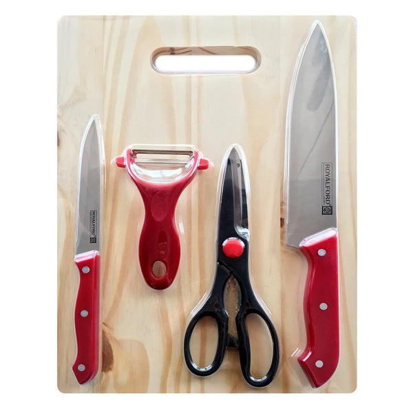 ROYALFORD | 5 Pcs Deluxe Cutting Set | RF7826