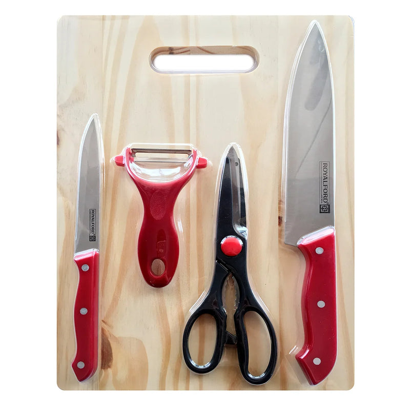 ROYALFORD | 5 Pcs Deluxe Cutting Set | RF7826